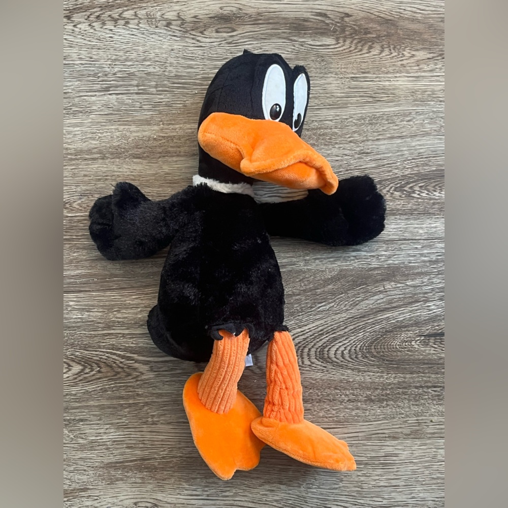 Warner Bros. Black and Orange Plush Bird Toy